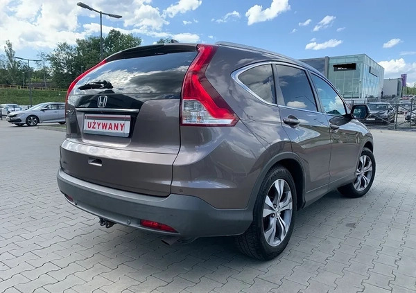Honda CR-V cena 71700 przebieg: 162700, rok produkcji 2013 z Zawiercie małe 596